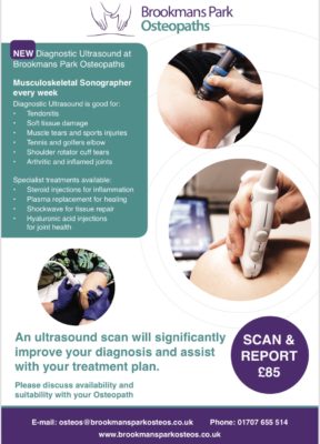 Diagnostic Ultrasound Clinic Brookmans Park Osteos